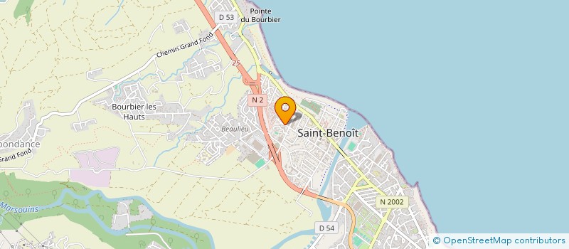 localisation de l'entreprise SCI CATANDA TONTON LIMONADE à SAINT-BENOIT