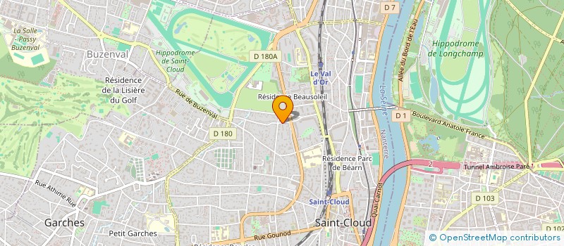 localisation de l'entreprise SCI CATANERI à SAINT-CLOUD