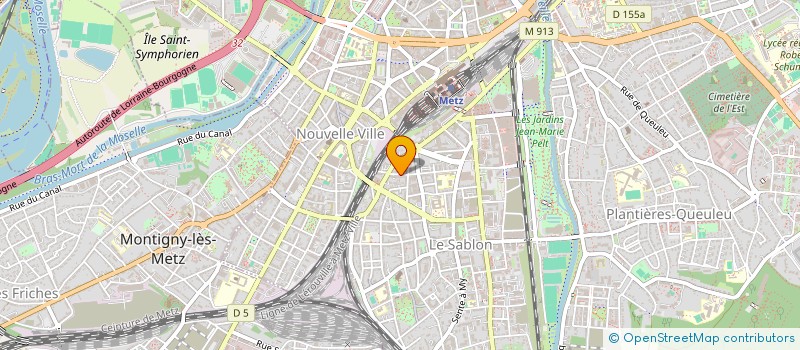 localisation de l'entreprise SCI CATANIA PUAGNOL  METZ