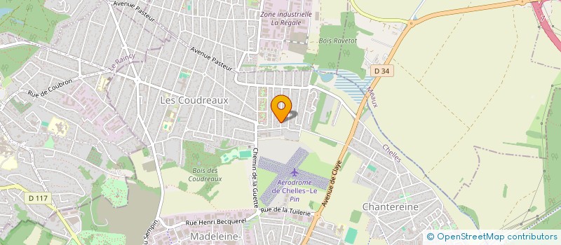 localisation de l'entreprise SCI CATANNEFRANCK  CHELLES