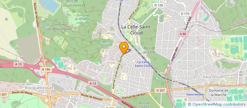 localisation de l'entreprise SCI CATASHA  LA CELLE-SAINT-CLOUD