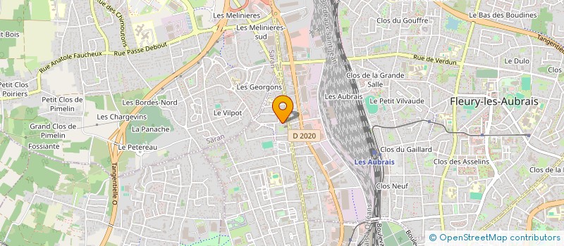 localisation de l'entreprise SCI CATAYME  ORLEANS