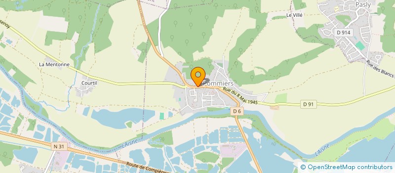 localisation de l'entreprise SCI CATCARHEL  MONTREUIL-JUIGNE