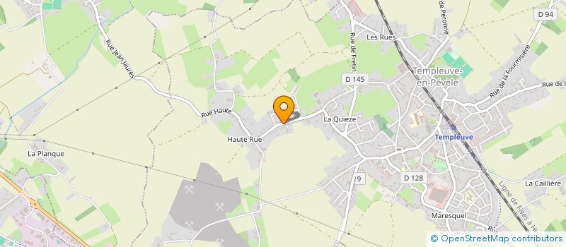 localisation de l'entreprise SCI CATEL REMY  TEMPLEUVE-EN-PEVELE