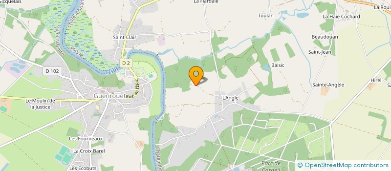 localisation de l'entreprise SCI CATEL ROC  PLESSE