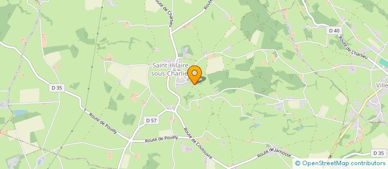 localisation de l'entreprise SCI CATEMY  SAINT-HILAIRE-SOUS-CHARLIEU