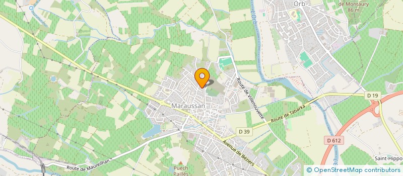 localisation de l'entreprise SCI CATERIC  MARAUSSAN