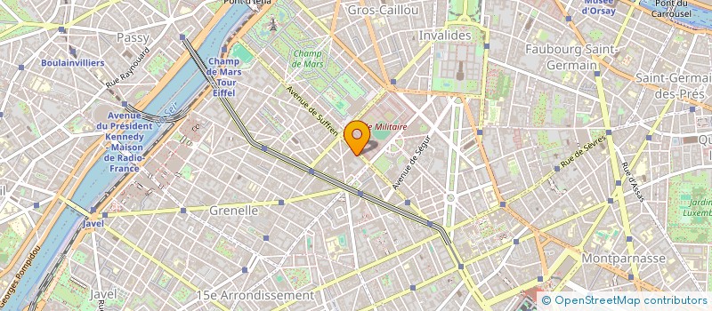 localisation de l'entreprise SCI CATH 92  PARIS