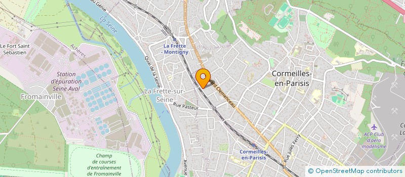 localisation de l'entreprise SCI CATHAY  CORMEILLES-EN-PARISIS