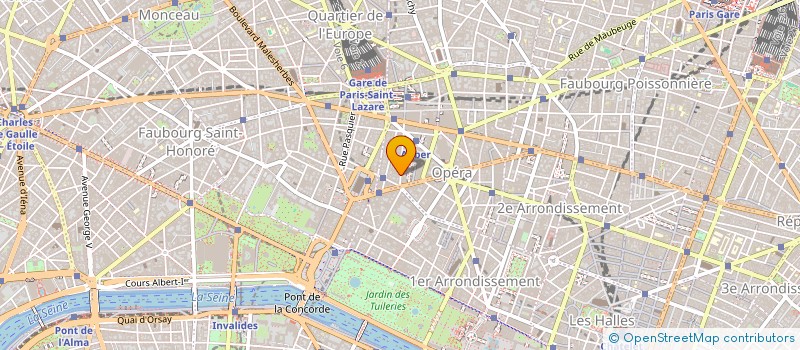 localisation de l'entreprise SCI CATHEDRALE  PARIS