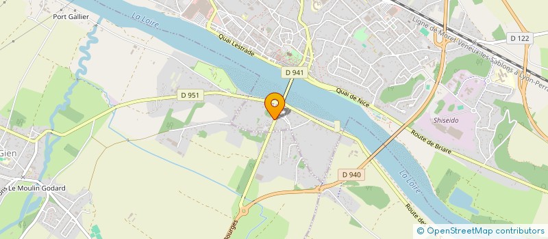 localisation de l'entreprise SCI CATHERINE  POILLY-LEZ-GIEN