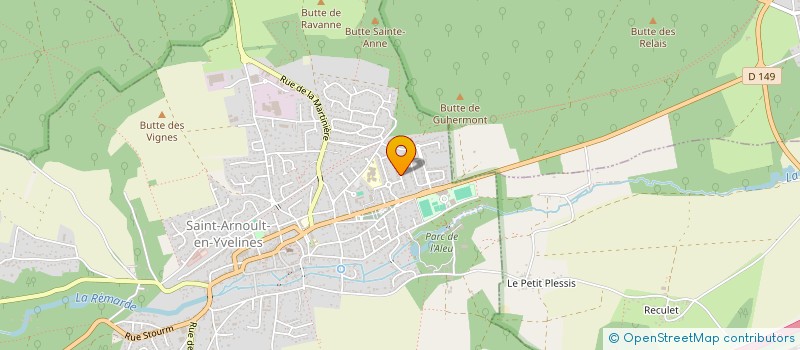 localisation de l'entreprise SCI CATHERINE  SAINT-ARNOULT-EN-YVELINES