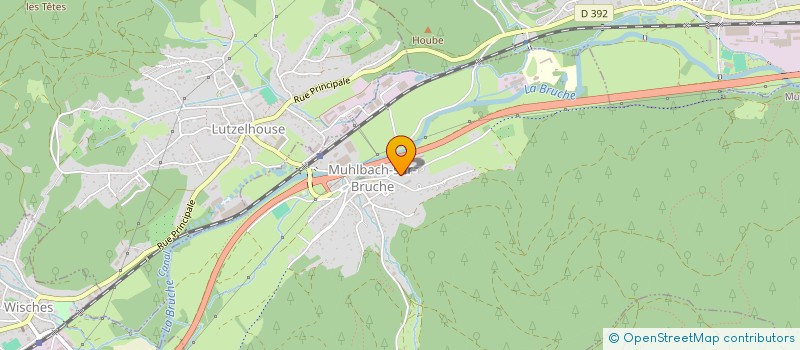 localisation de l'entreprise SCI CATHERINE  MUHLBACH-SUR-BRUCHE