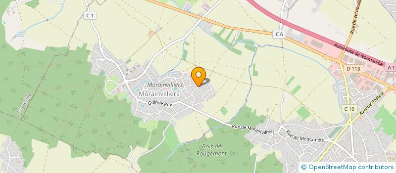 localisation de l'entreprise SCI CATHERINE  MORAINVILLIERS