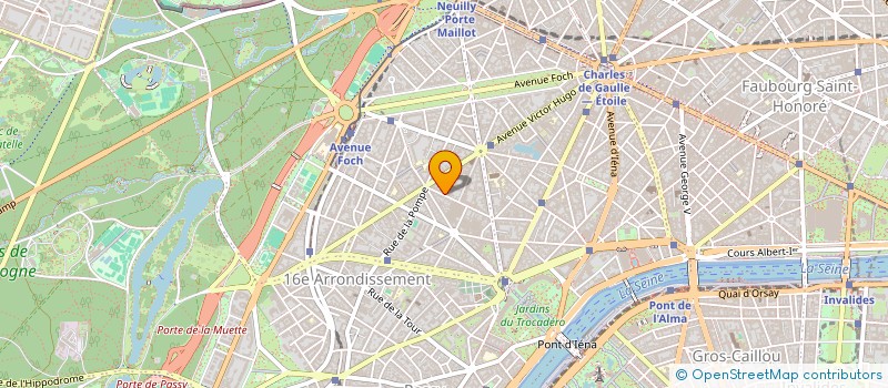 localisation de l'entreprise SCI CATHERINE  PARIS