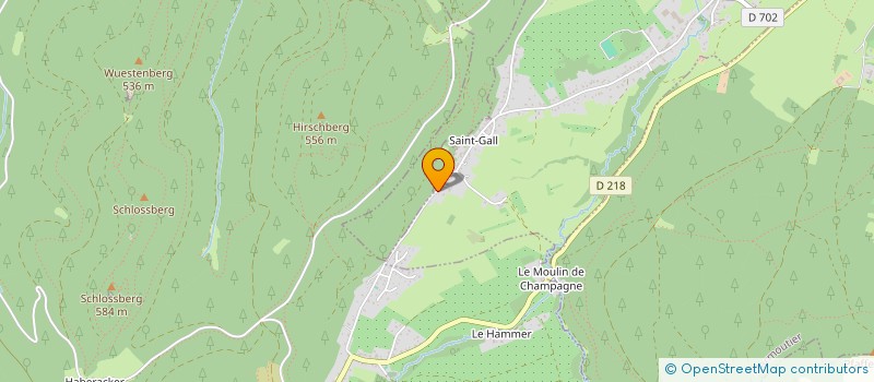 localisation de l'entreprise SCI CATHERINE  THAL-MARMOUTIER