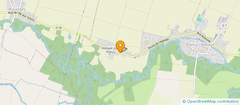 localisation de l'entreprise SCI CATHERINE BLANC  PLANCY-L'ABBAYE