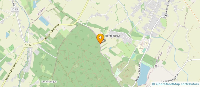 localisation de l'entreprise SCI CATHERINNE  BESSIERES