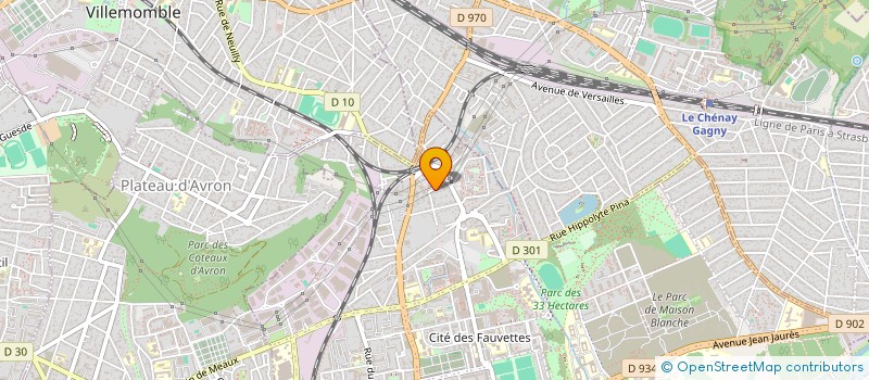 localisation de l'entreprise SCI CATHI à NEUILLY-SUR-MARNE