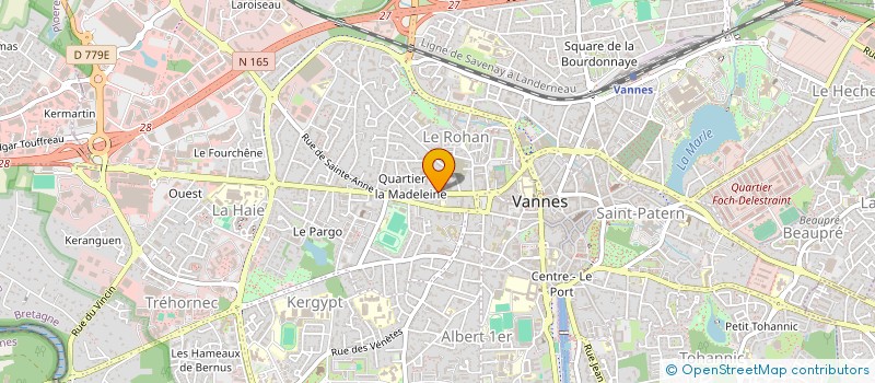 localisation de l'entreprise SCI CATHI DOLOU à VANNES