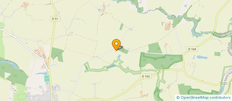 localisation de l'entreprise SCI CATHIE  VAL D'ERDRE-AUXENCE