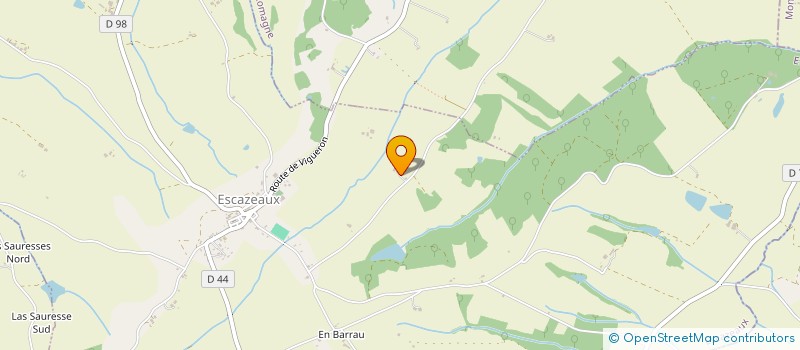 localisation de l'entreprise SCI CATHILENE  FAUDOAS