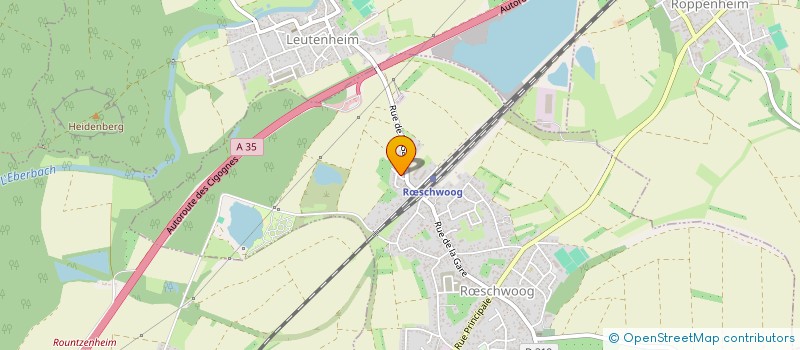 localisation de l'entreprise SCI CATHODE  RSCHWOOG