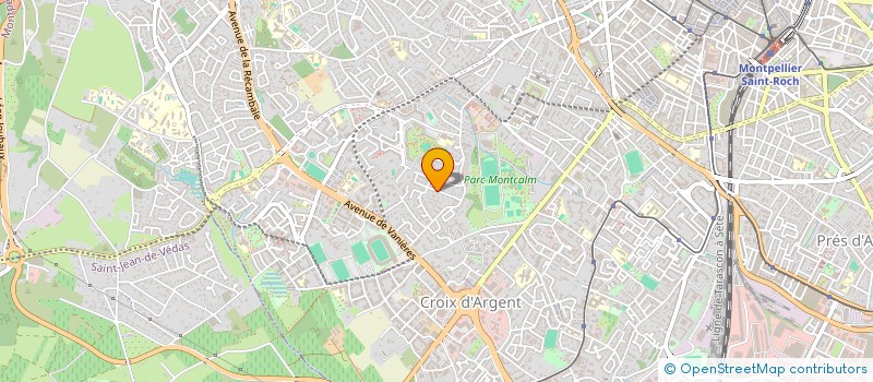 localisation de l'entreprise SCI CATHUB à MONTPELLIER