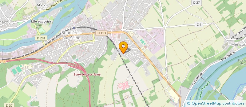 localisation de l'entreprise SCI CATHY  FRENEUSE