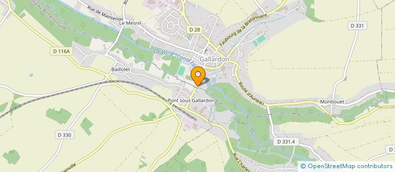 localisation de l'entreprise SCI CATHYMARCO à GALLARDON