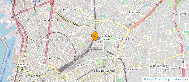 localisation de l'entreprise SCI CATIMMO à MARSEILLE