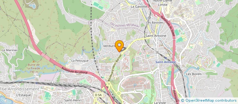 localisation de l'entreprise SCI CATIMONE à MARSEILLE