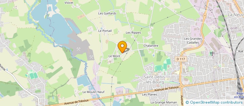 localisation de l'entreprise SCI CATIROMA à SAINT-DENIS-LES-BOURG