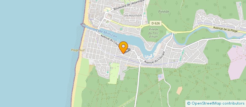 localisation de l'entreprise SCI CATLEX  MIMIZAN