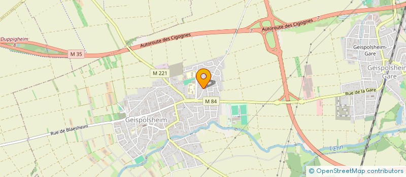 localisation de l'entreprise SCI CATOGAN  GEISPOLSHEIM