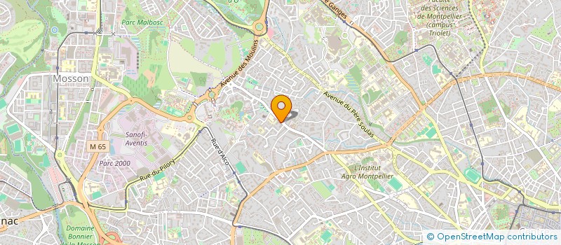 localisation de l'entreprise SCI CATOIRE DELAYGUE à MONTPELLIER