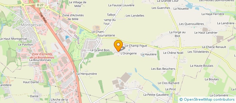 localisation de l'entreprise SCI CATOLIA FOURQUES  MELESSE