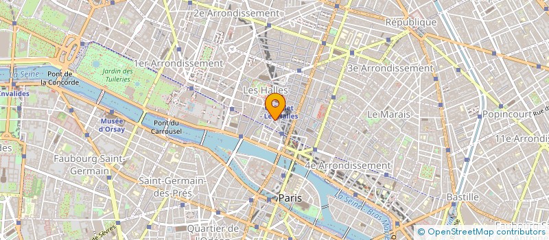 localisation de l'entreprise SCI CATOMANI  PARIS