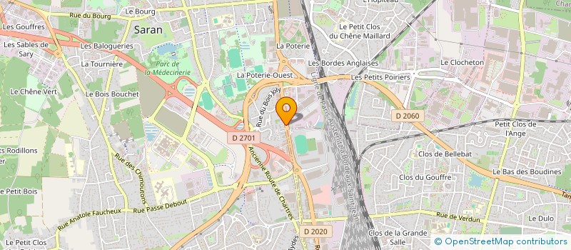 localisation de l'entreprise SCI CATON LA VALLEE à SARAN