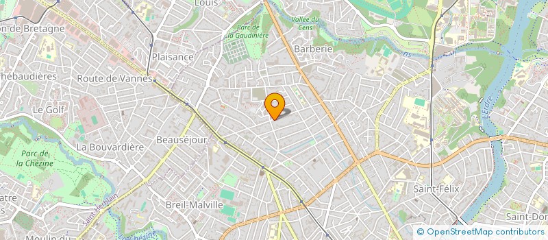 localisation de l'entreprise SCI CATONIE INVESTISSEMENT  NANTES