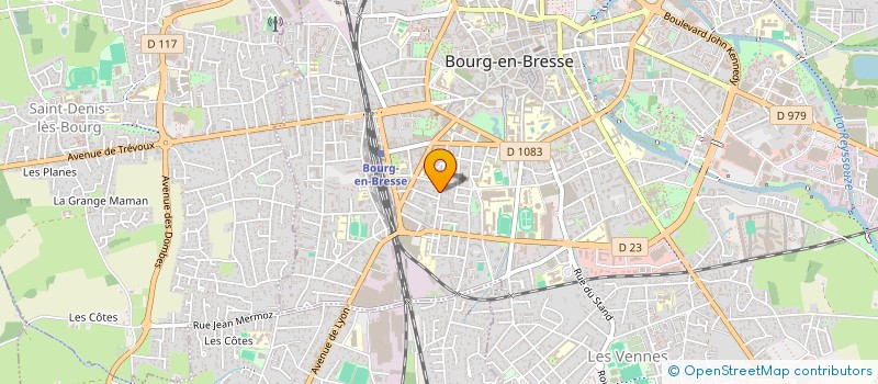 localisation de l'entreprise SCI CATOSA 03 à BOURG-EN-BRESSE