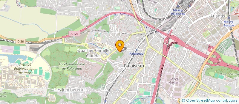 localisation de l'entreprise SCI CATPAS à PALAISEAU