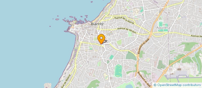 localisation de l'entreprise SCI CATPAT à BIARRITZ