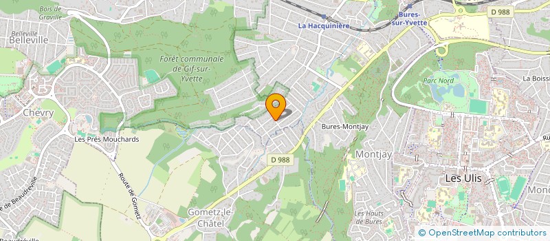 localisation de l'entreprise SCI CATPAT à BURES-SUR-YVETTE