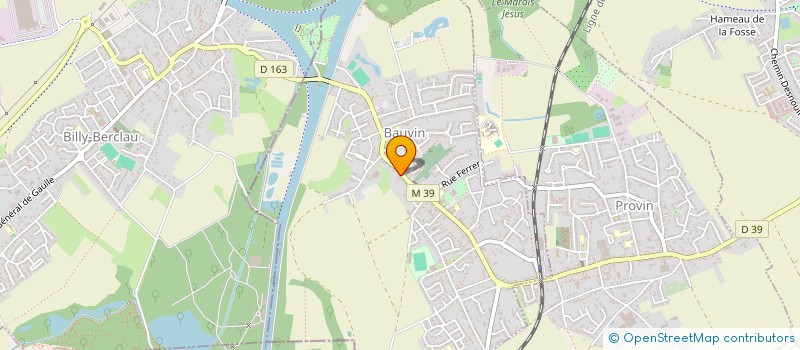 localisation de l'entreprise SCI CATRIDE  BAUVIN