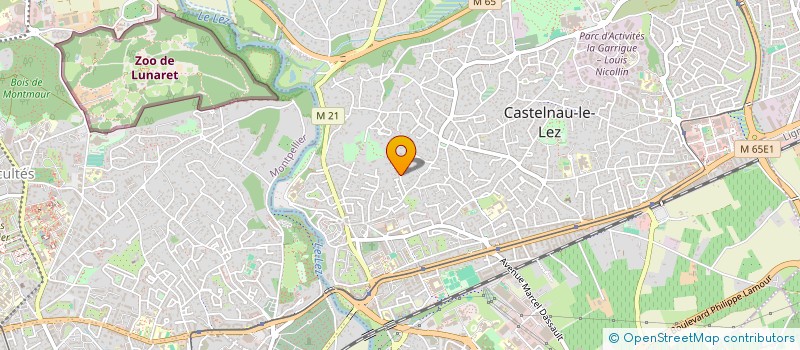 localisation de l'entreprise SCI CATRY EYMARD  CASTELNAU-LE-LEZ