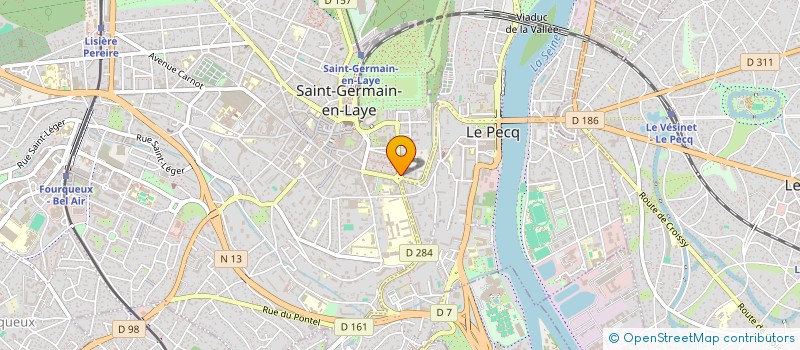 localisation de l'entreprise SCI CATS & MAN TT  SAINT-GERMAIN-EN-LAYE