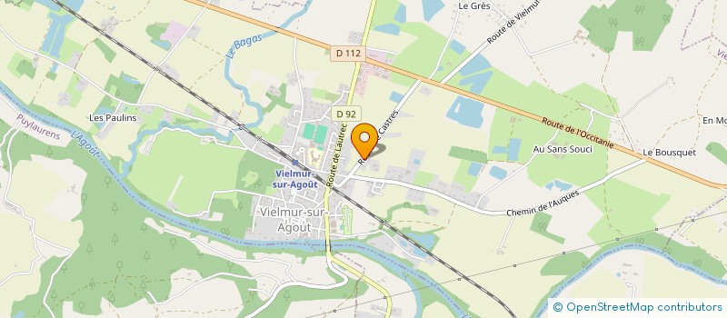 localisation de l'entreprise SCI CATT  CUQ-TOULZA