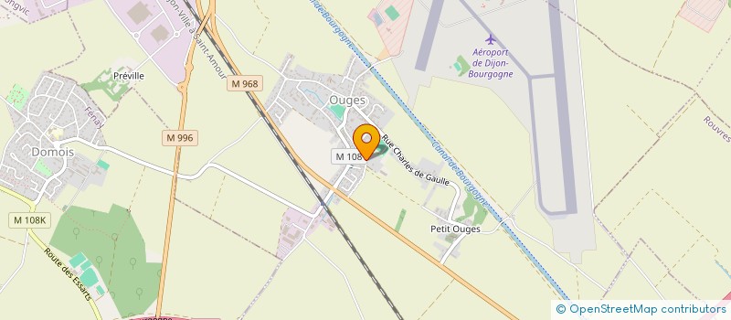 localisation de l'entreprise SCI CATTET-FILLES  OUGES