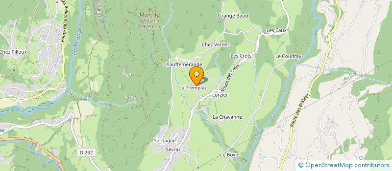 localisation de l'entreprise SCI CATTON  VIUZ-EN-SALLAZ